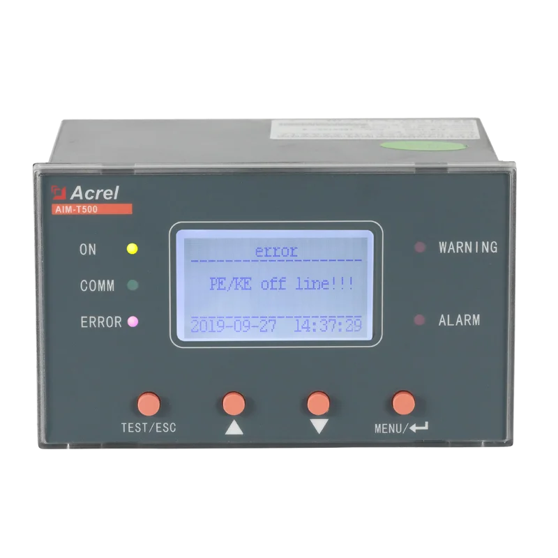 Acrel AIM-T500 תעשייתי בידוד מכשיר ניטור מדידת התנגדות בידוד עבור מתכות, צמחים, מרכז מחשבים