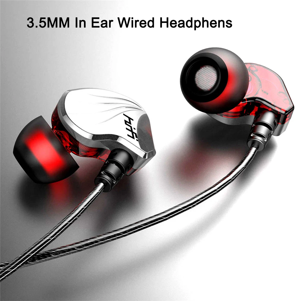 Wired אוזניות אוזניות 3.5 מ 