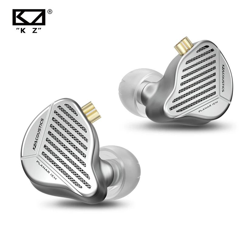KZ PR1 מישורי נהג באוזן Wired אוזניות מוסיקה אוזניות HiFi בס מוניטור אוזניות ספורט אוזניות