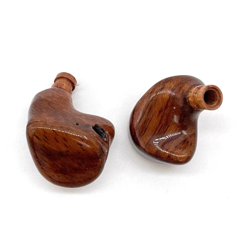 10mm טבעי מעץ ב-האוזן אוזניות התרמיל אוזניות HiFi DIY 10 מ 