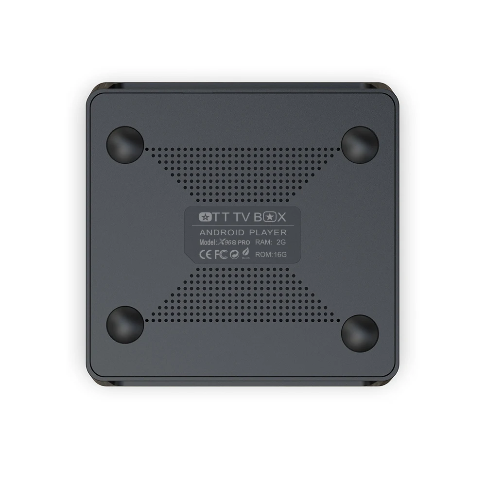 5pcs הרבה X96Q Pro אנדרואיד תיבת הטלוויזיה אנדרואיד 10 2GB 16GB 8GB 4K 3D וידאו H. 265 Media Player 2.4 G-5GHz Wifi Set top box X96 Q חכם