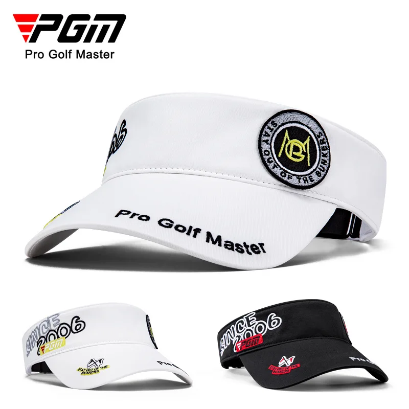 PGM גברים שמש כובעים ראש כובע לנשימה מהירה ייבוש טניס כובע שמשיה, קרם הגנה אופנה רקמה גולף כובעי MZ044