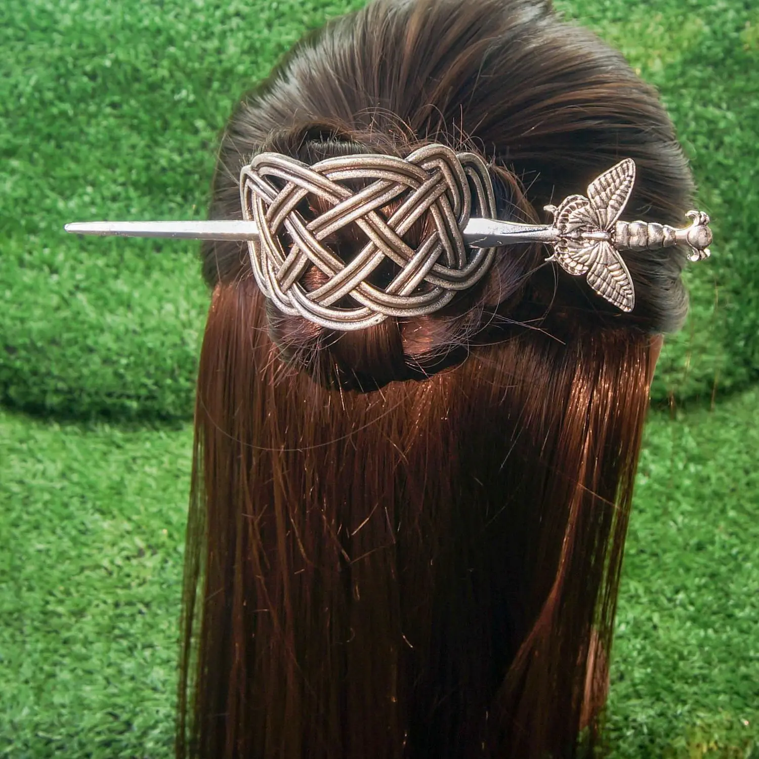 בציר ויקינג קלטי קליפ שיער עש Hairstick שיער של נשים קישוט מתנה