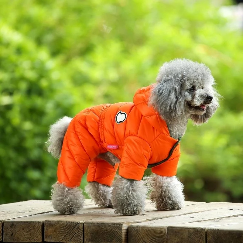 כלב בגדי חורף חם למטה ז 'קט התחפושות מחמד כלב בגדים עבור כלבים קטנים מחמד פריטים גור בגדים צ' יוואווה בולדוג צרפתי המעיל