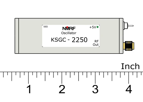 KSGC-2250 2.25 GHz פעיל מתנד גביש, 2250MHz קבוע תדר המקור, שעון אות הגנרטור.