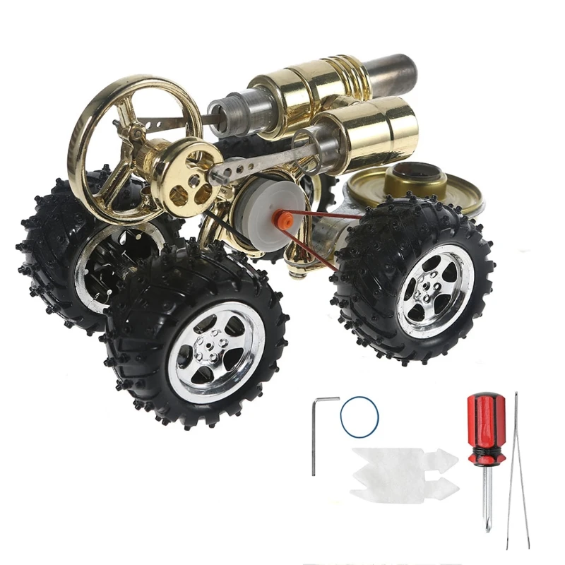 מנוע סטירלינג מנוע דגם חום קיטור חינוך DIY צעצוע מתנה עבור ילד גילוי אלטרנטור פיזית הארה Dropship