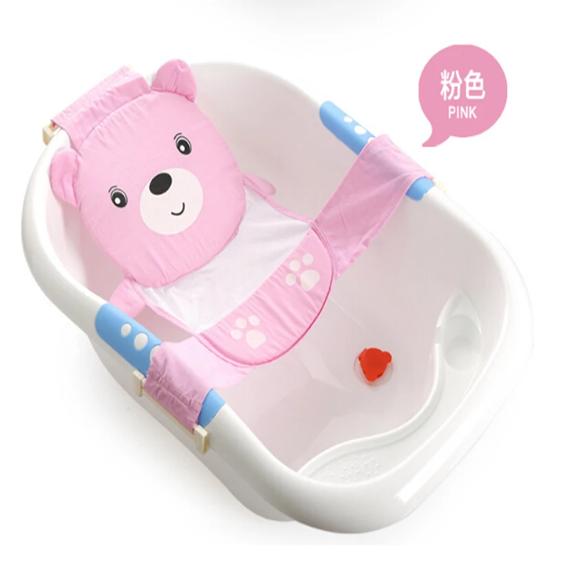 טיפול בתינוק מתכוונן תינוק מקלחת אמבטיה לתינוק הנולד אמבטיה Net ילדים האבטחה בטיחות מושב תמיכה הפעוט רחצה עריסה מיטה