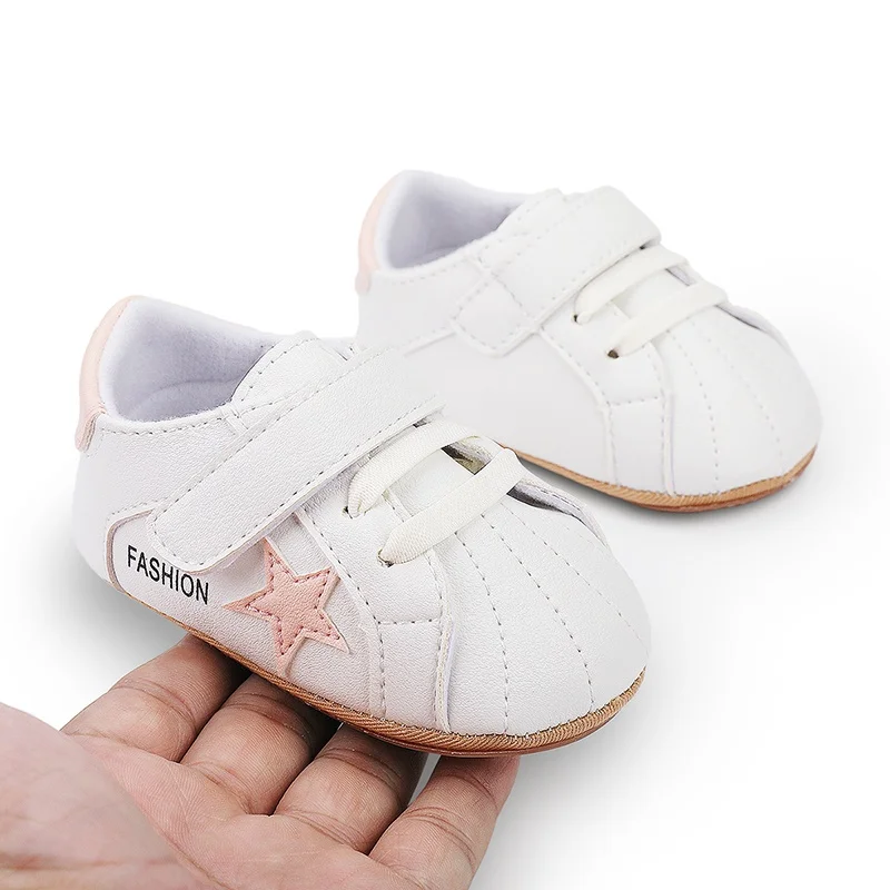 תינוק חמוד נעליים מזדמנים: רכה ונוחה, החלקה נעלי ספורט באביב ובסתיו 0-12 חודשים
