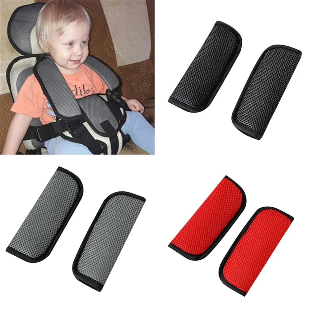 מכונית בייבי מושב בטיחות חגורת הכתף כיסוי מגן עבור עגלת תינוק הגנה המפשעה חגורות לכסות את המכונית סטיילינג