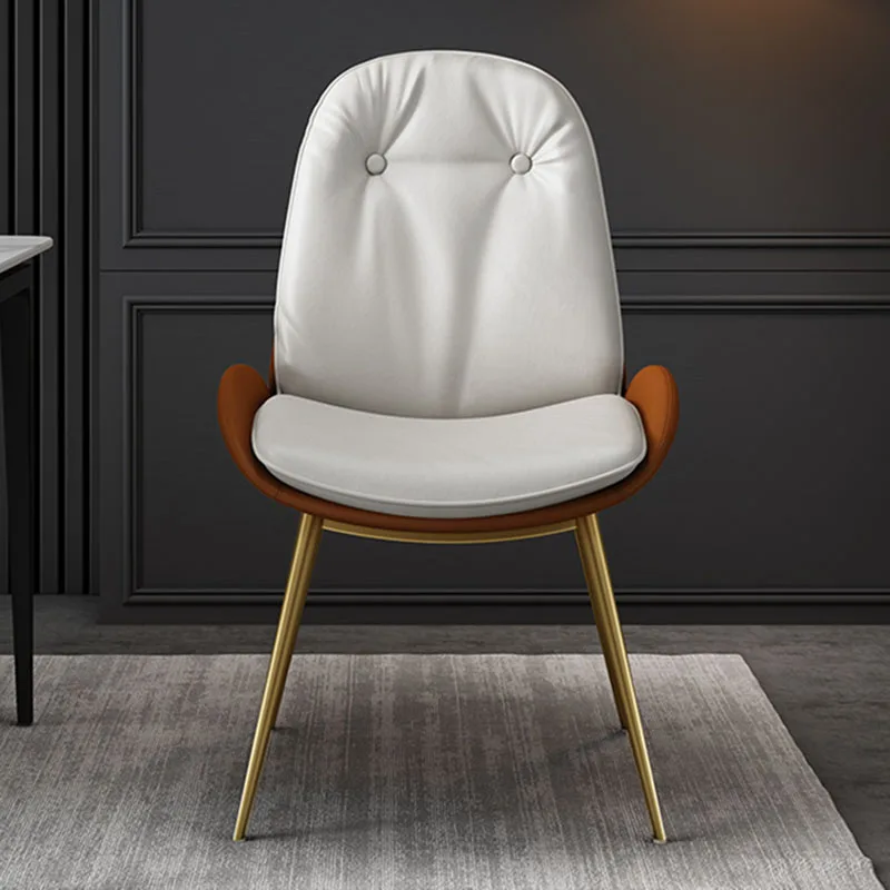 משרד ארגונומי סלון כסאות אוכל מודרניים מאסטר איפור מרגיע רך כסאות אוכל חדר Sillas Cocina פריטים ביתיים AB50CY