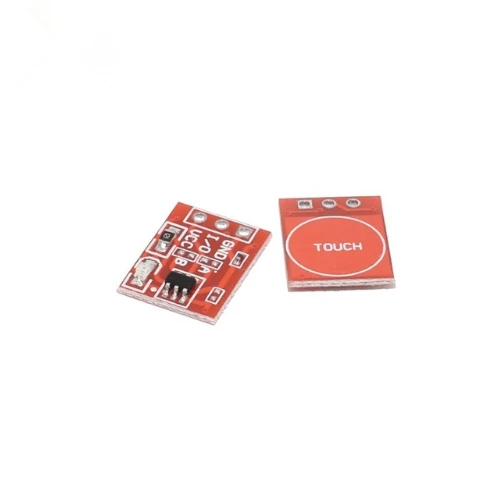 1pcs TTP223 כפתור מגע מודול קבל סוג ערוץ יחיד עצמית נעילה מגע מתג חיישן (הונג)
