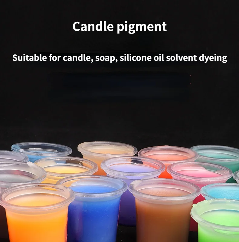 32 צבעים נר צבע פיגמנט ארומתרפיה נוזלי צבען פיגמנט DIY נר עובש סבון צבען מלאכת יד ביד שרף פיגמנט