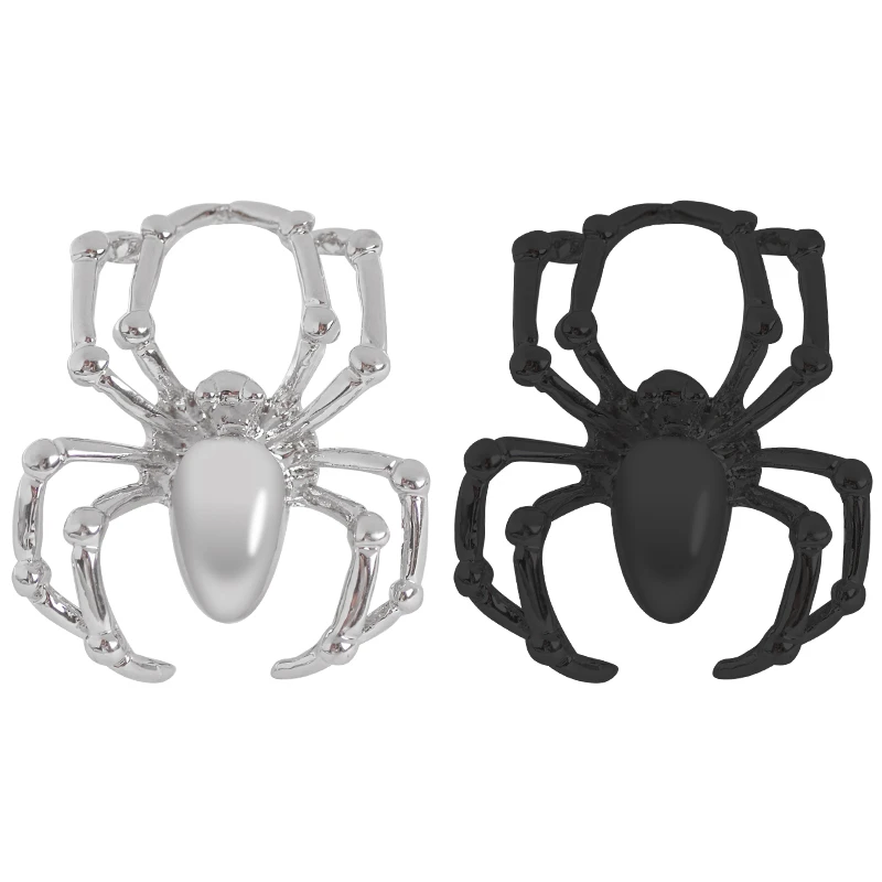 רטרו פאנק סגנון טבעות לנשים חיה עכביש Anillos תכשיטים מתנה סגסוגת אופנה יוניסקס הטבעת היפ הופ רוק אבזרים הסיטוניים