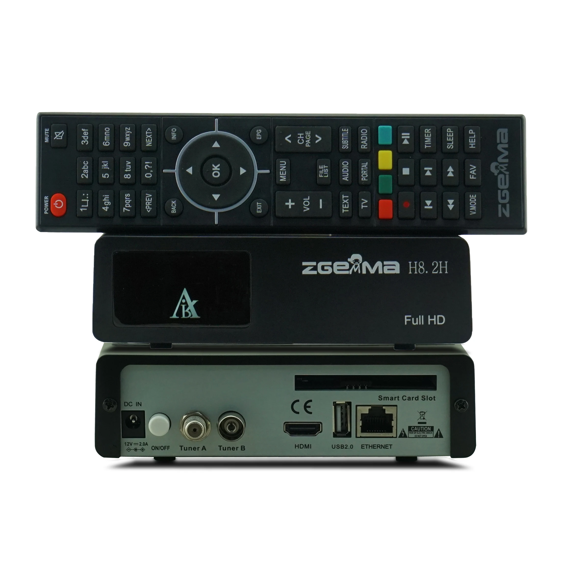 חדש Zgemma H8.2H FULL HD הלוויין עם DVB-S2X + DVB-T2/C משולב טיונר מובנה לינוקס מערכת HDMI 2.0 USB2.0 לווין.