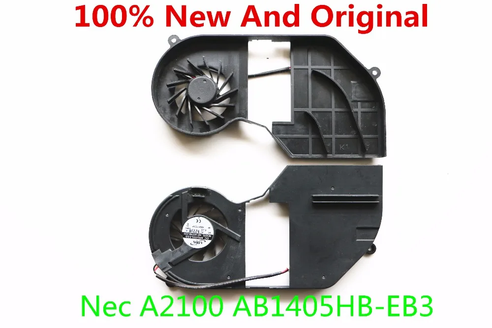 מקורי חדש אוהד Nec עבור Nec A2100 A2200 המחברת מאוורר מעבד AB1405HB-EB3