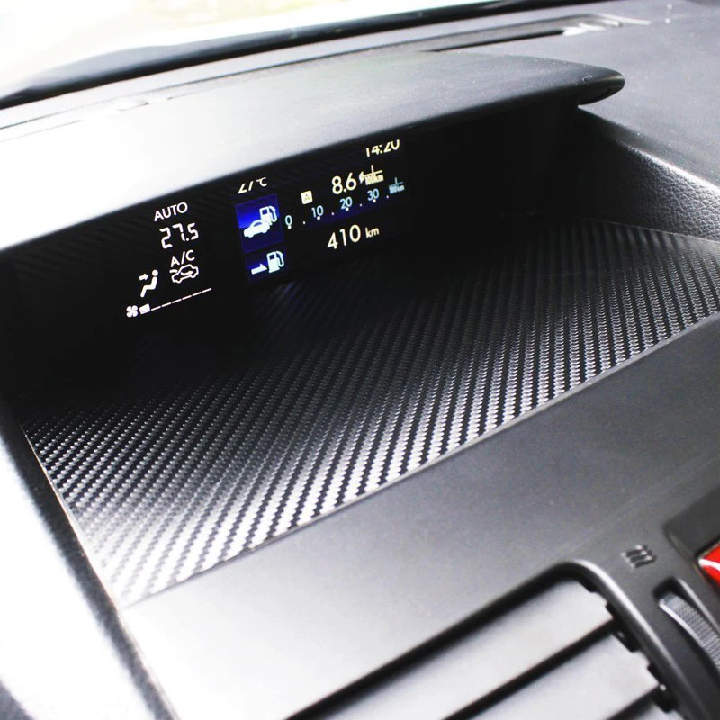 המכונית במרכז הקונסולה מדבקה לוחות מכשירים סרט מגן על סובארו פורסטר אס. ג ' יי XV Crosstrek GP 2012-2018 אביזרי רכב