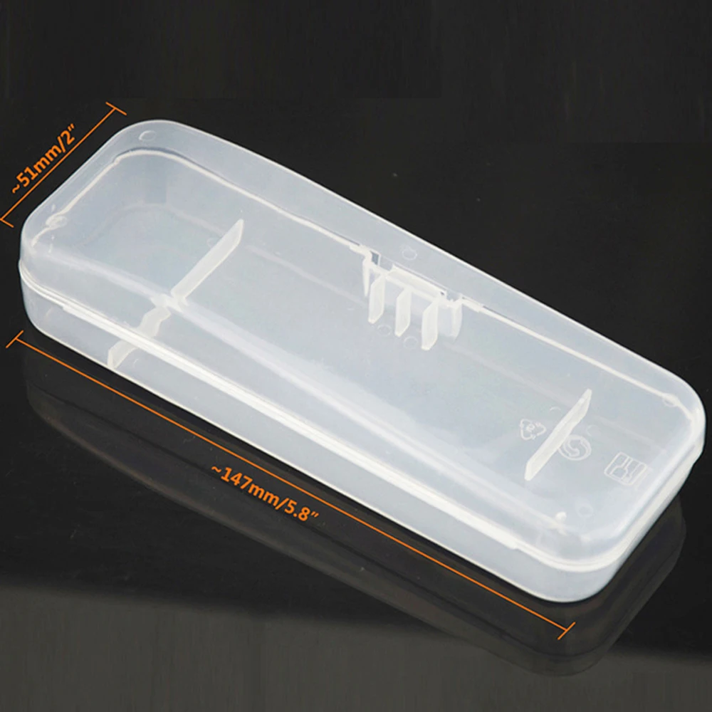 1Pc שייבר תיבת מיכל נייד נסיעות גברים גילוח תיק פלסטיק סכיני גילוח אחסון מכונת גילוח מיכל הסיטוניים TW300
