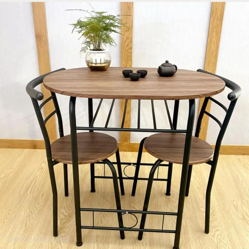 בדירה שולחן כיסא 2-האדם שולחן קטן פשוט ומתן חלב חנות תה שולחן האוכל משק הבית דירה קטנה.